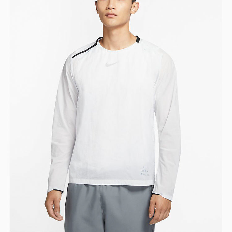 Nike Run Division Midlayer Woven Running Tops White CU5539-043