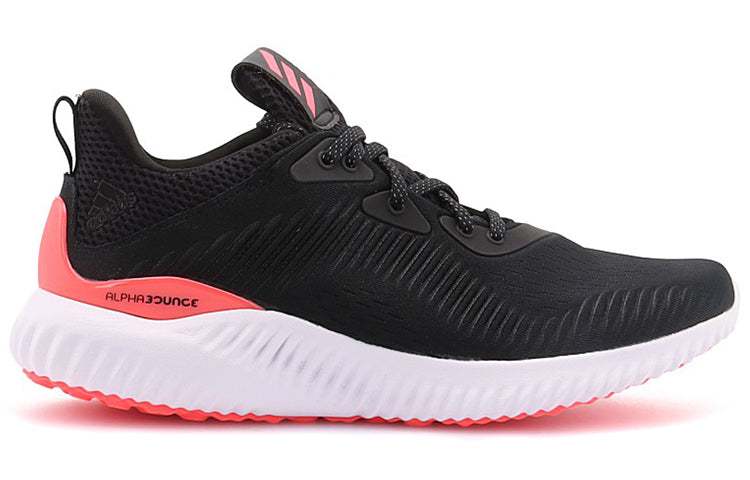 adidas Alphabounce+ 'Black Signal Pink' FZ2194