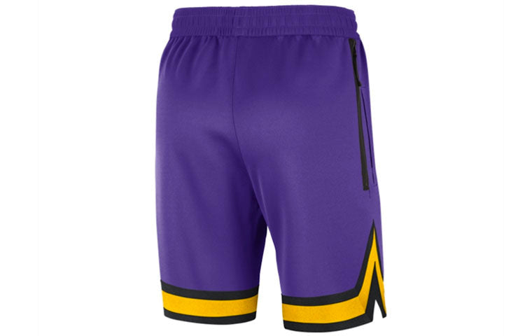 Nike Therma flex NBA Los Angeles Lakers Basketball Shorts Men's Global Purple CQ7487-504