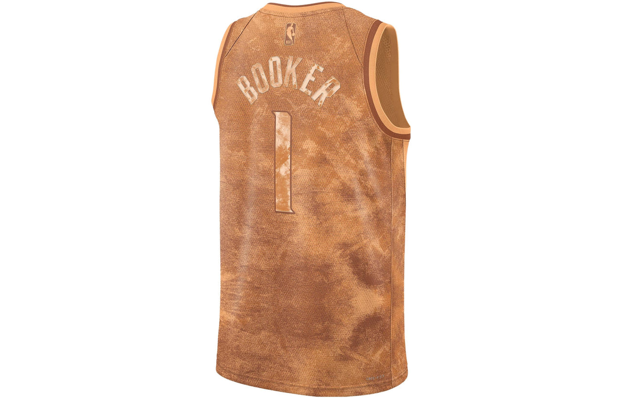 Nike x NBA Dri-FIT Devin Booker Phoenix Suns Swingman Jersey 'Brown' FD6233-860