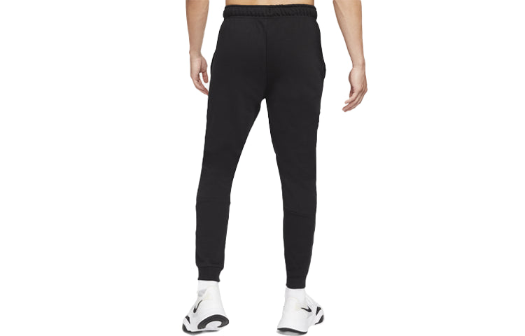 Men's Nike Dri-fit Solid Color Casual Training Sports Pants/Trousers/Joggers Black CZ6380-010