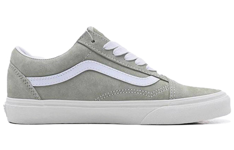 Vans Unisex Old Skool Low-Top Sneakers Gray/Green VN0A5KRFB32