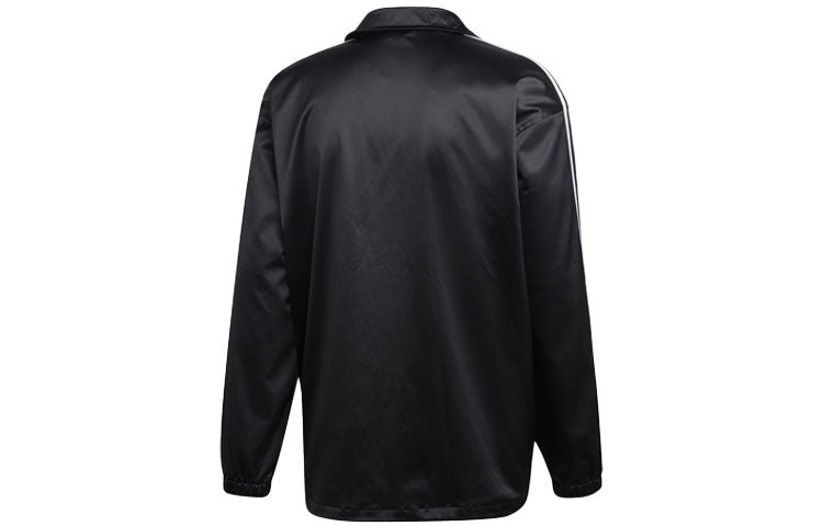 adidas originals Men's Satin Coach Jacket DV1617