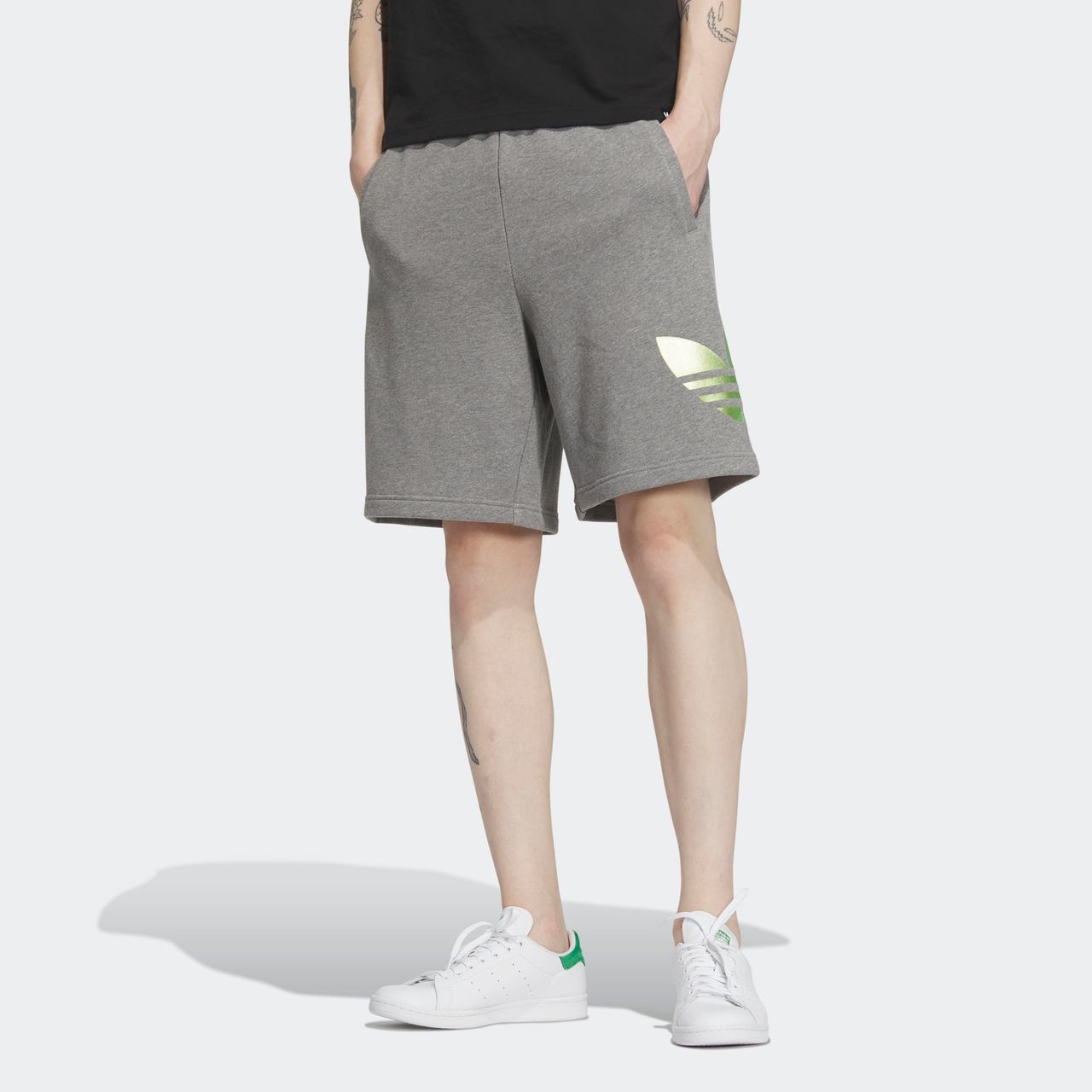 adidas Originals Knit Shorts 'Grey' IP7544