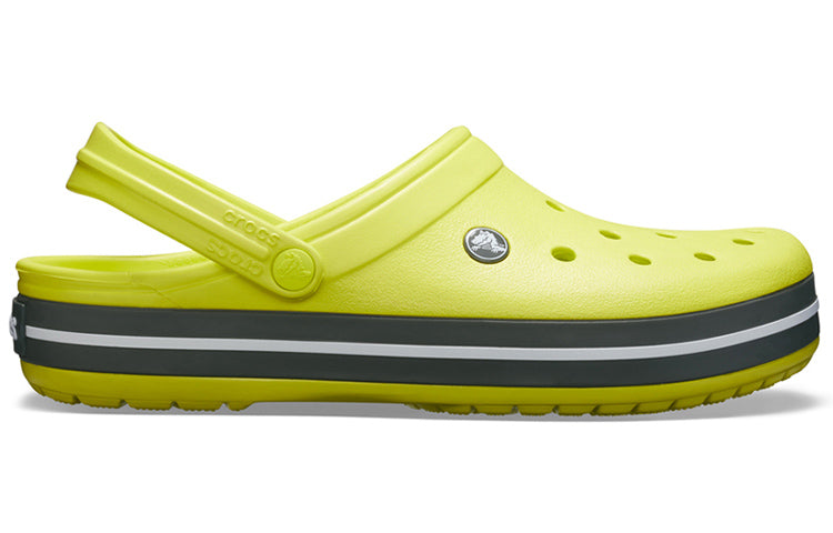 Crocs Crocband Clogs 'Citrus Grey' 11016-725