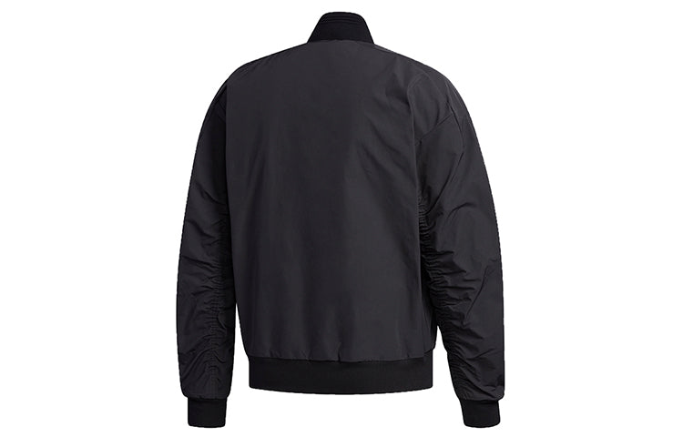 adidas Sleeve Casual aviator Jacket Black FM9381