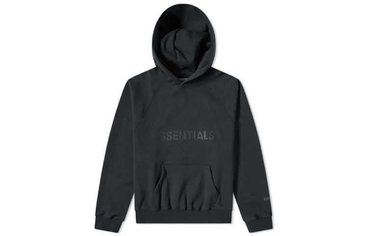 Fear of God Essentials FW20 SSENCE Logo Hoodie 'Dark Navy' 0192250500234041
