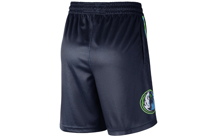 Nike NBA Mavericks ICON 19-20 City limited SW Shorts Navy Blue Dark blue BV5866-419