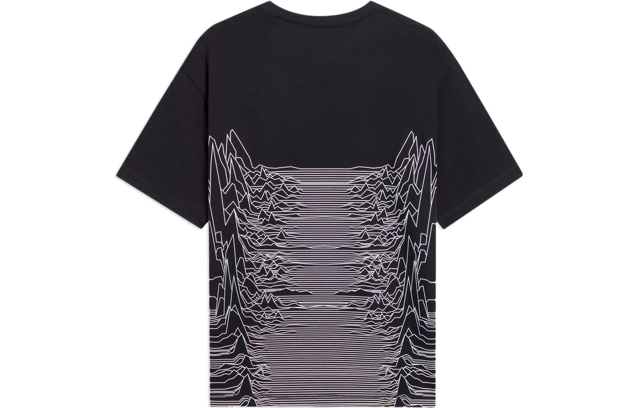 Li-Ning Mountain Graphic T-shirt 'Black' AHSS134-5