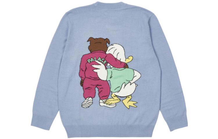 Palace Dog And Duck Knit 'Blue' P22KW070