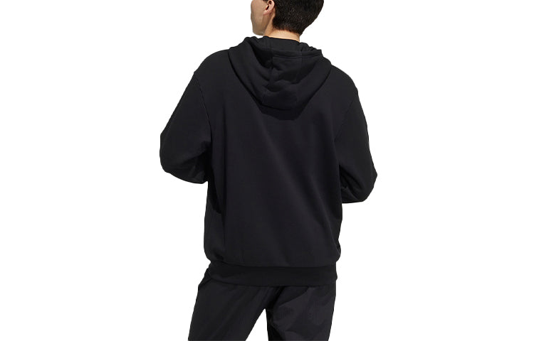 Men's adidas neo Solid Color Long Sleeves Black H14214