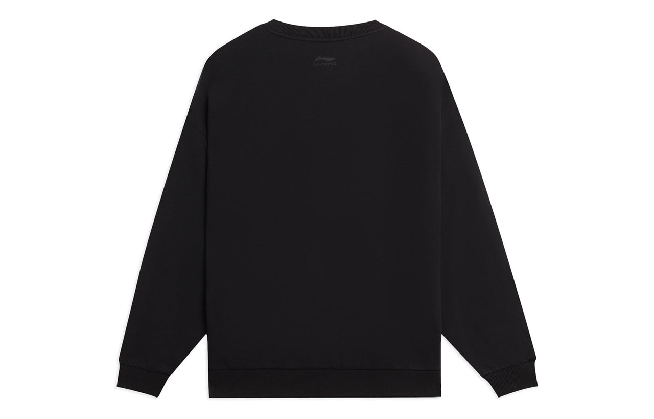 Li-Ning Anything Is Possible Graphic Sweatshirt 'Black' AWDSF75-9