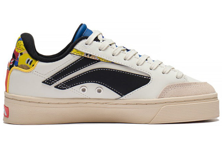(WMNS) Li-Ning BadFive Wave 180 Low x Pablo Lentile 'White Black' AECS038-1
