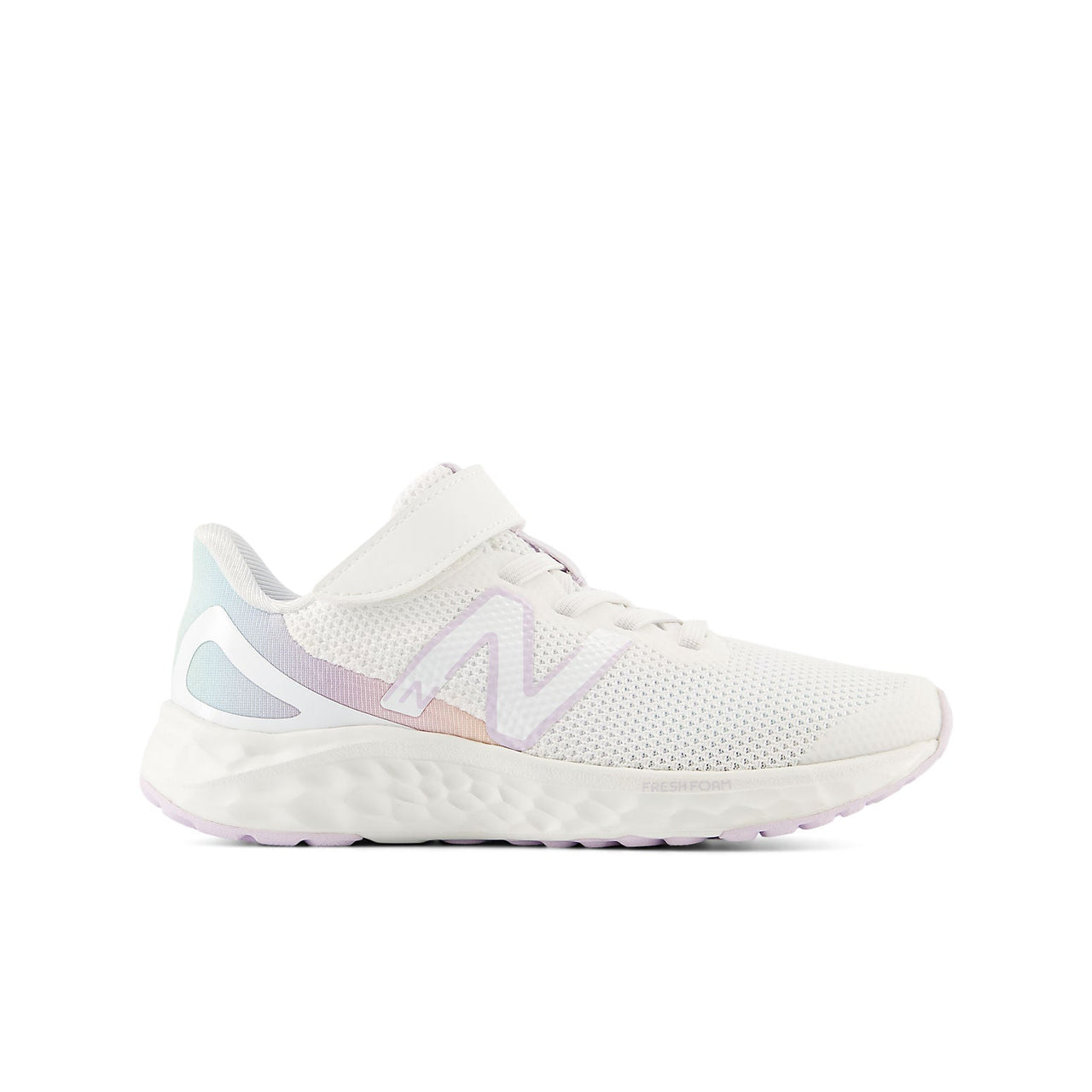 (PS) New Balance Fresh Foam Arishi v4 Bungee Lace Top Strap 'White Taro' PAARIFG4