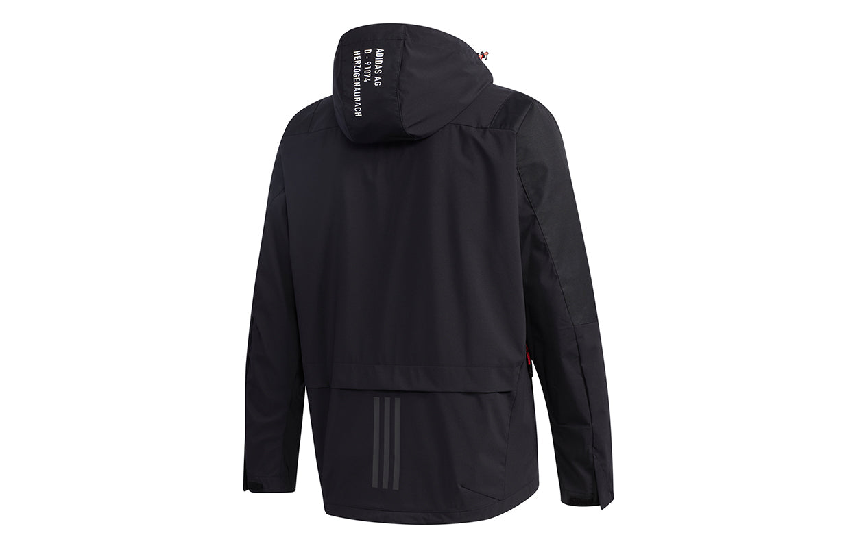 adidas Sports Training Hooded Jacket Black FT6633