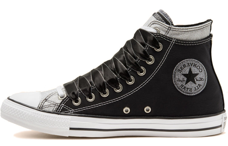 Converse Double Upper Chuck Taylor All Star 'Black Silver' 167467C