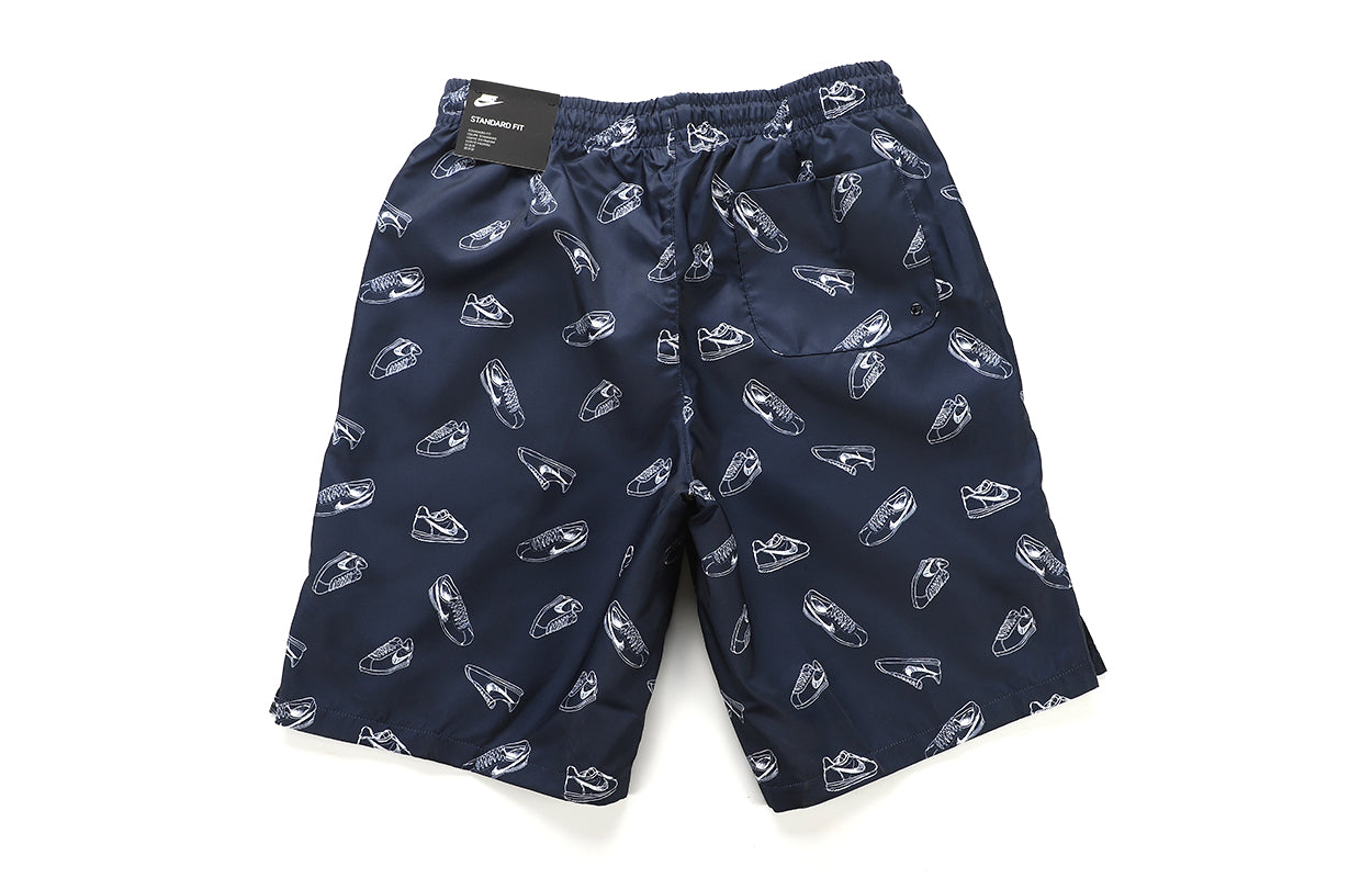 Nike AS Nike Sportswear SHORT FLOW KNEE SNEK Dark blue AQ4805-451