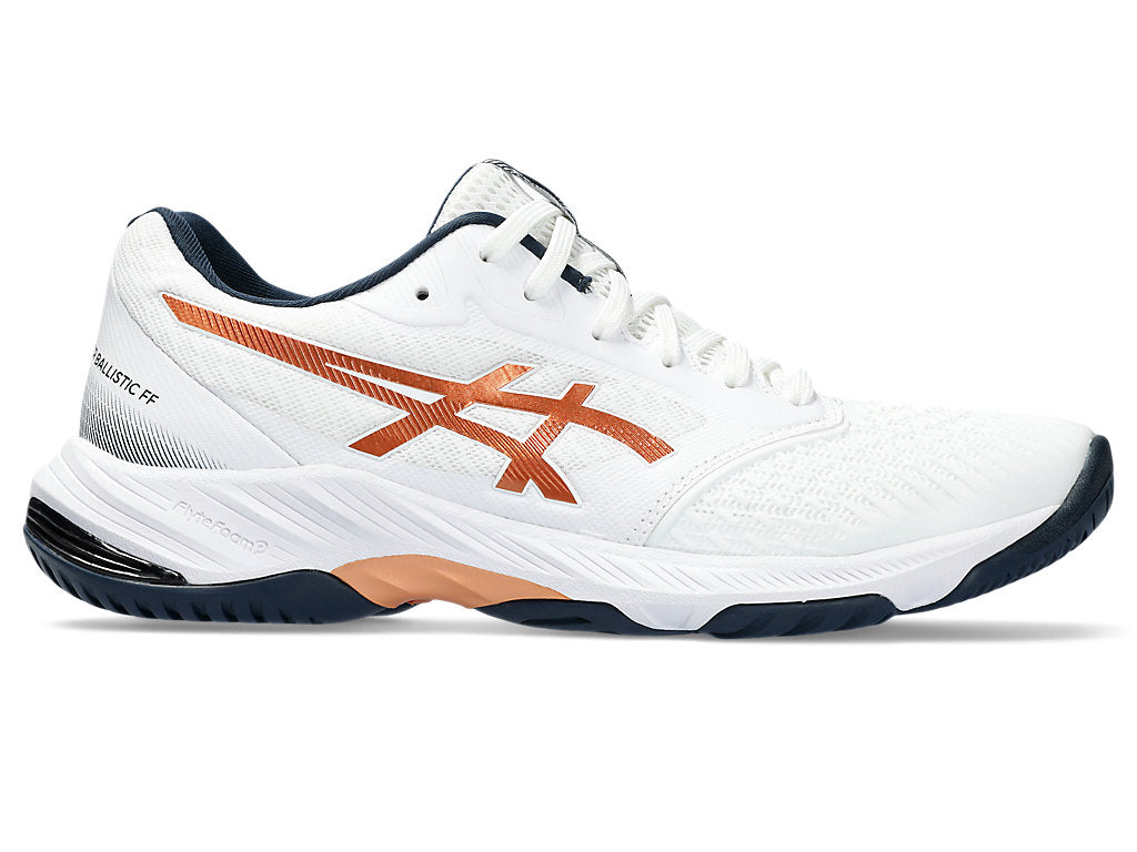 ASICS Netburner Ballistic FF 3 'White Pure Bronze' 1051A083-960
