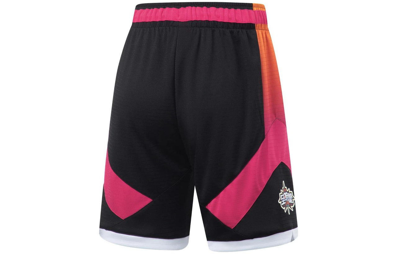 Li-Ning CBA All Star Game Basketball Shorts 'Black Pink' AAPT559-1