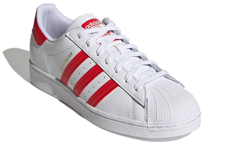 adidas Superstar 'White Vivid Red' H68094