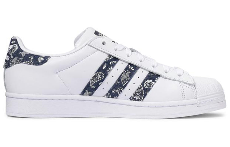 adidas originals Superstar Paisley 'White Blue' HP5508