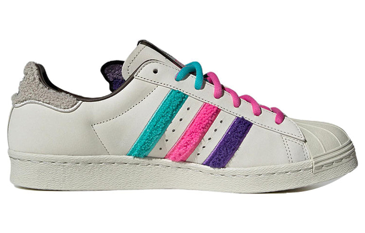 adidas originals Superstar 80s x Han Meilin 'White Black Pink' ID4386