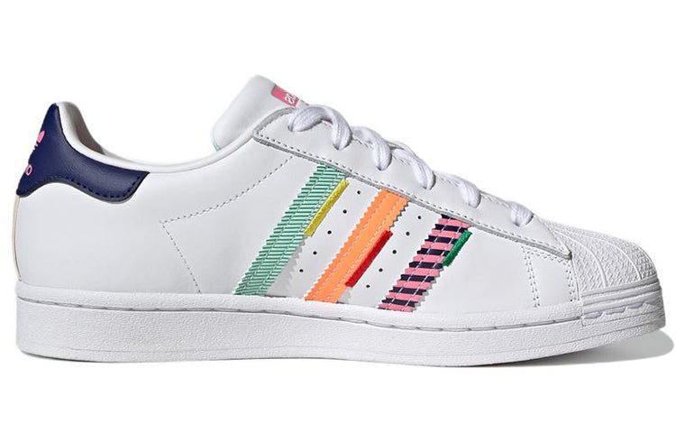 (WMNS) adidas originals Superstar 'White Multi' GW9783