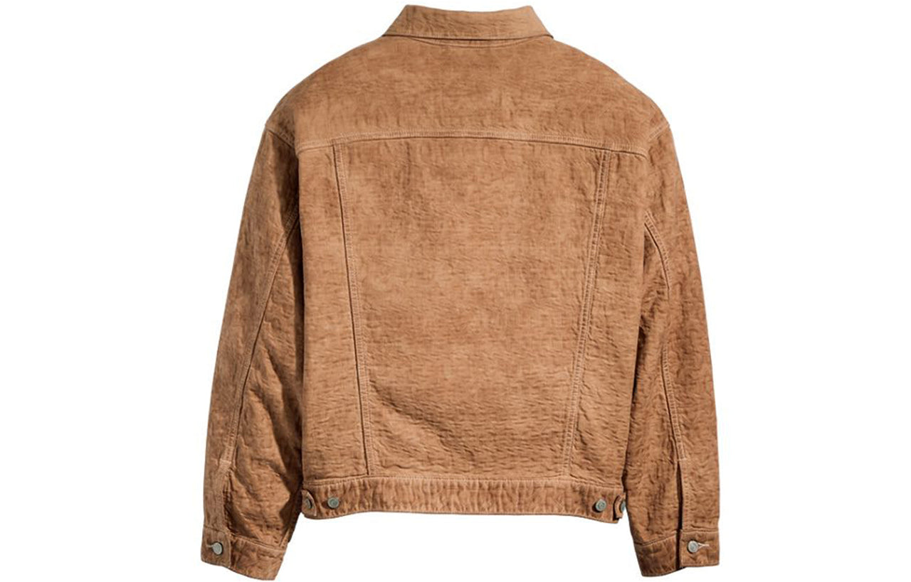 Stussy x Levi's Dyed Jacquard Jacket 'Brown' A5216-0001