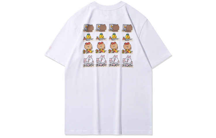 Li-Ning x LINE FRIENDS Graphic T-shirt 'White' AHSQ870-2