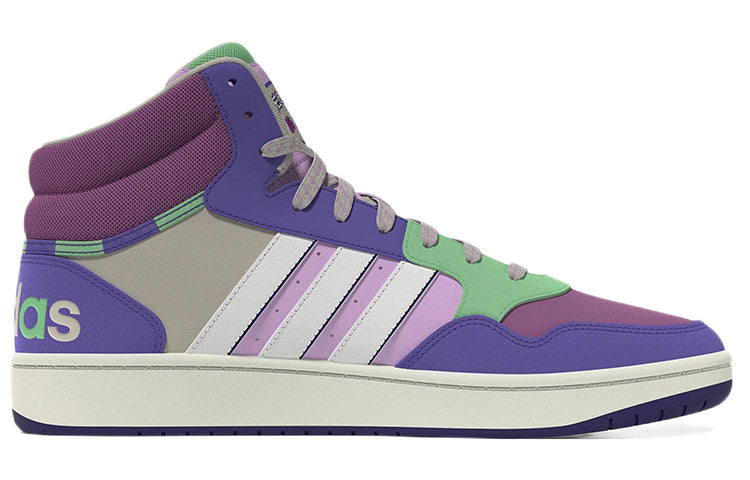 (WMNS) adidas Hoops 3.0 MID 'Purple Pink' H03748