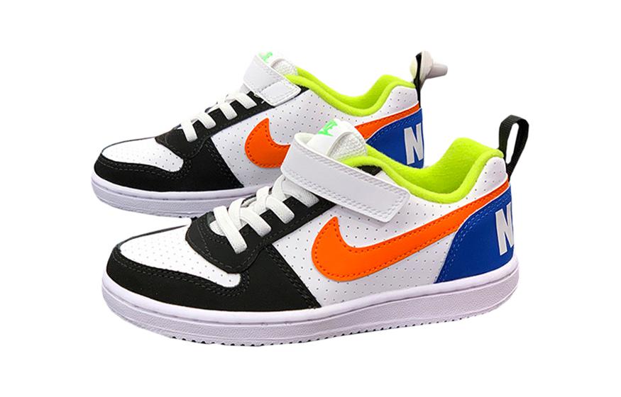 (PS) Nike Court Borough 'White Orange Blue' DV9114-181