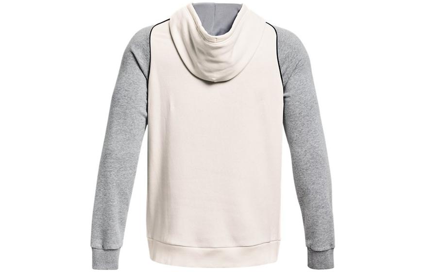 Under Armour Rival Varsity Fleece Hoodie 'Beige Grey' 1373831-112