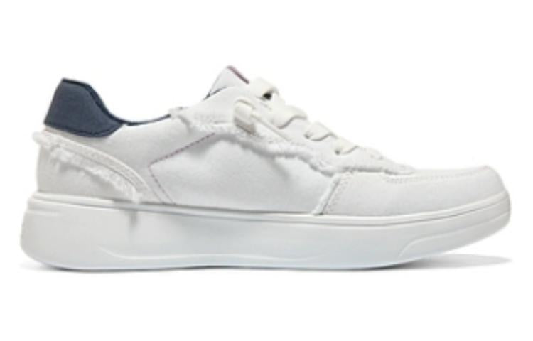 (WMNS) Skechers BOBS Casual Sneakers 'White Navy' 114421-WMLT