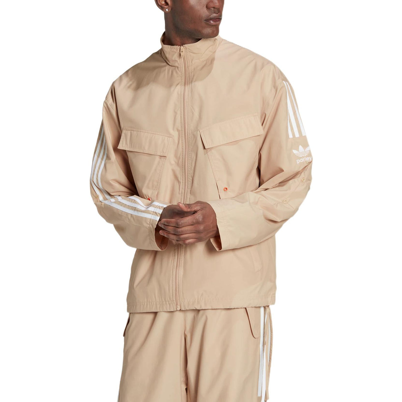 adidas originals Adicolor Parley Track Jacket 'Magic Beige' HL9397