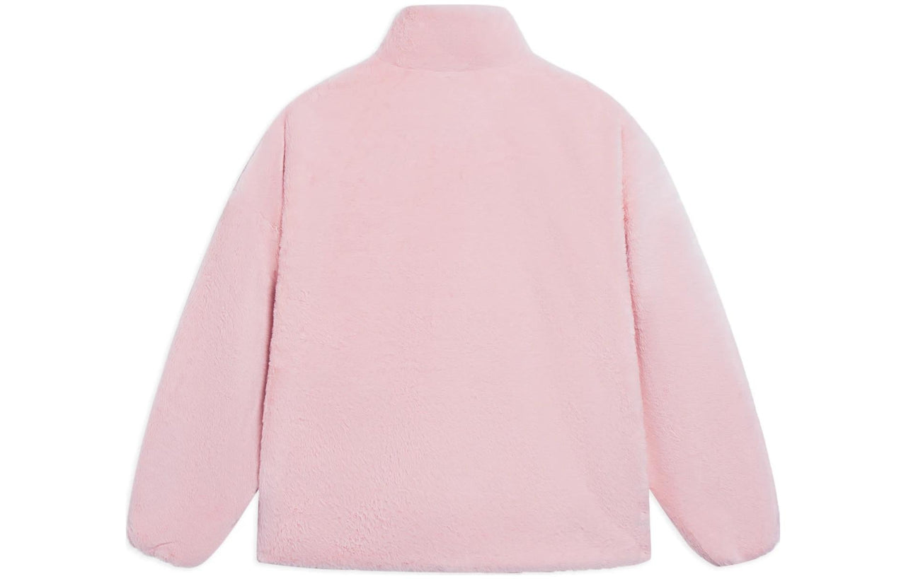 Li-Ning Big Logo Polar Fleece Jacket 'Pink White' AFDSD61-6