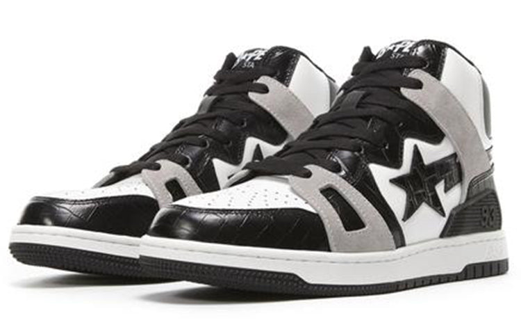 A BATHING APE Sta 93 Hi Black 1G70-191-035