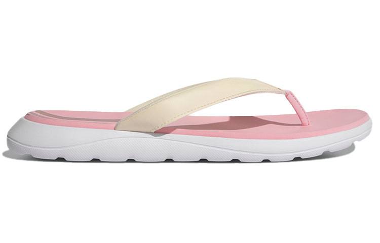 (WMNS) adidas neo Comfort Flip Flop Beige Pink Slippers 'Creamwhite Pink' FY8657