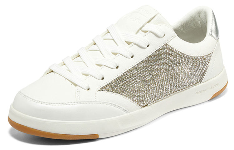 (WMNS) Skechers C'Lites 'White Gray' 155671-WHT