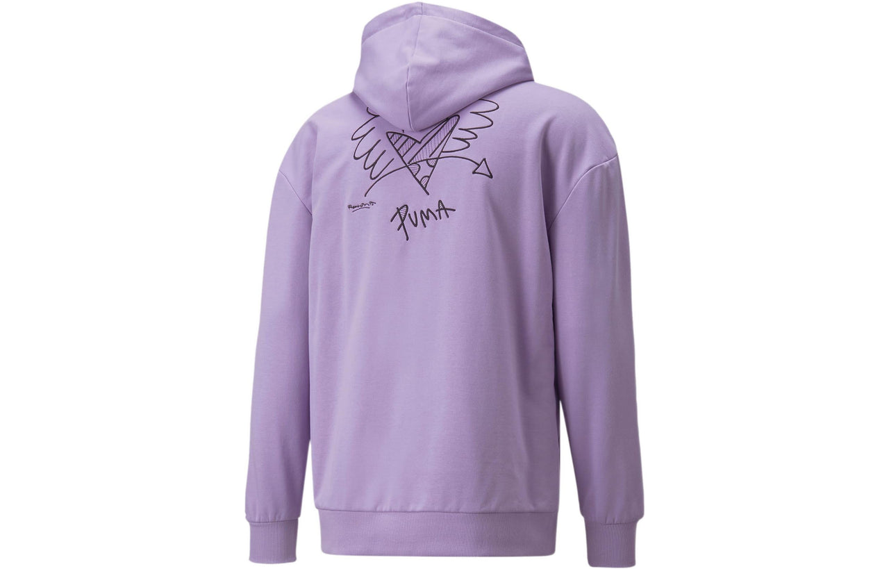 PUMA x Britto Hoodie 'Purple Yellow' 532230-81