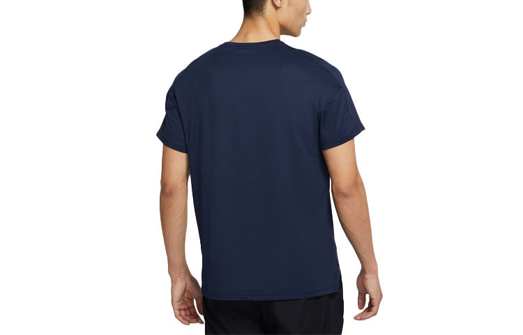 Nike Pro Dri-FIT Sports Training Quick-dry Crewneck Short Sleeve Men s Black CZ1182-451