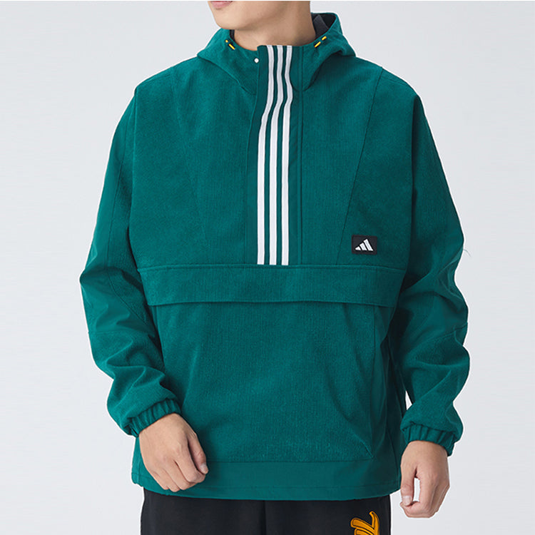 adidas Ub Anarok Warm Leisure Sports Windbreaker Jacket Men's Green GM4452