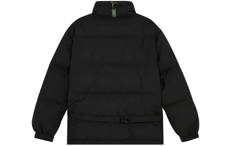 New Balance Logo Down Jacket 'Black' AMJ14328-BK
