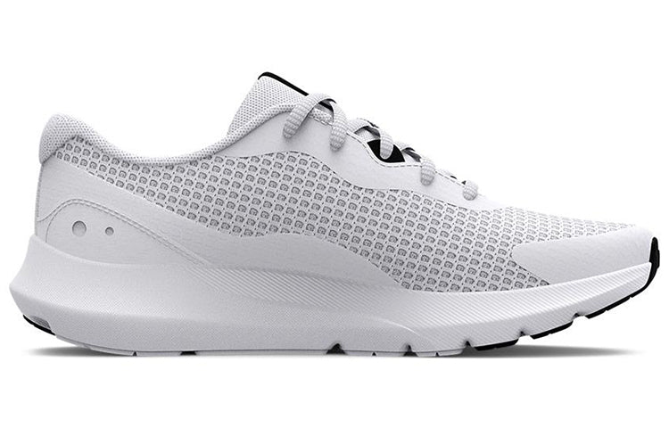 (WMNS) Under Armour Surge 3 'White Black' 3024894-100