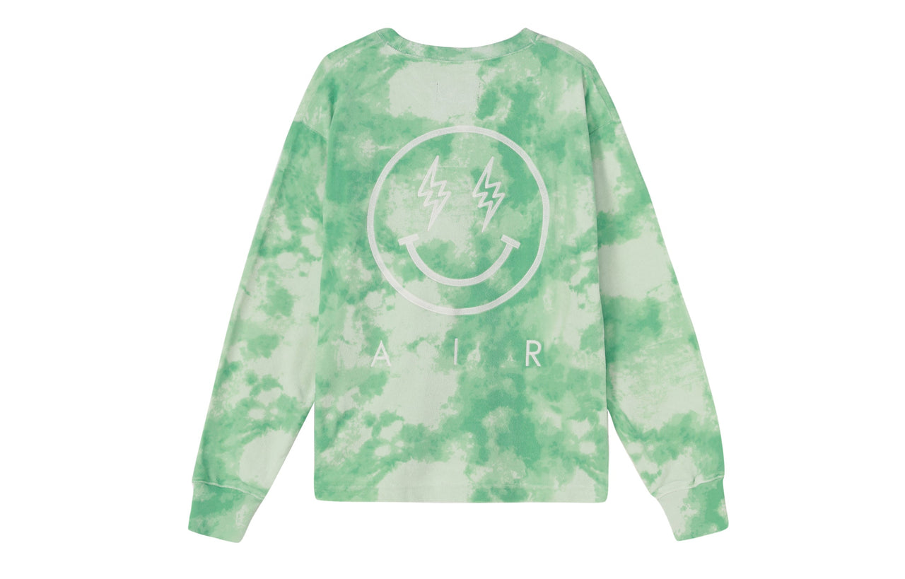 Air Jordan x J Balvin Tie Die Long Sleeves T-Shirt 'Green' DR3103-316