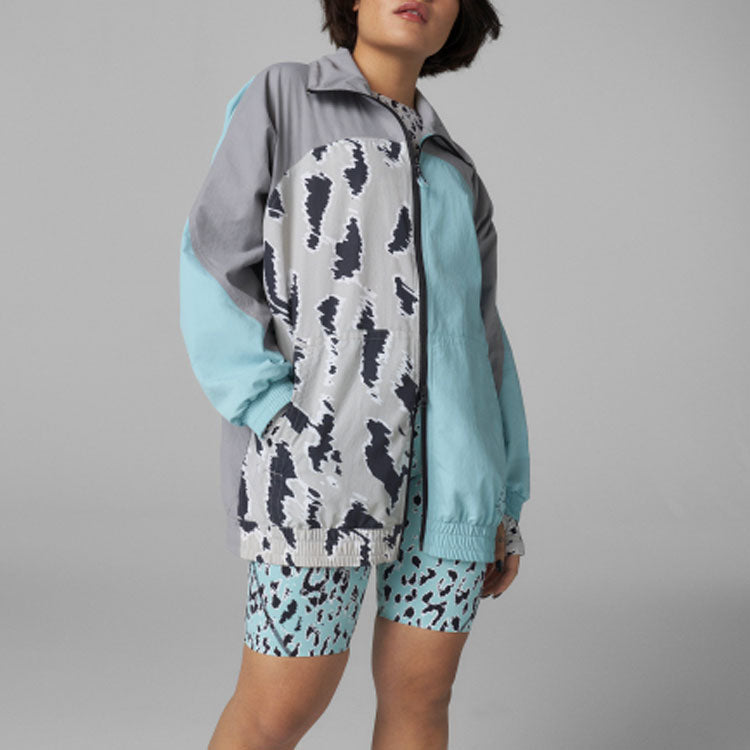 (WMNS) adidas Sports Jacket Long Sleeves Green HA8968