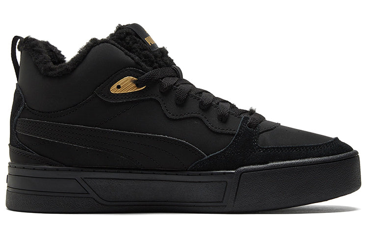 (WMNS) PUMA Skye Demi Retro Casual Skateboarding Shoes Black 381151-01