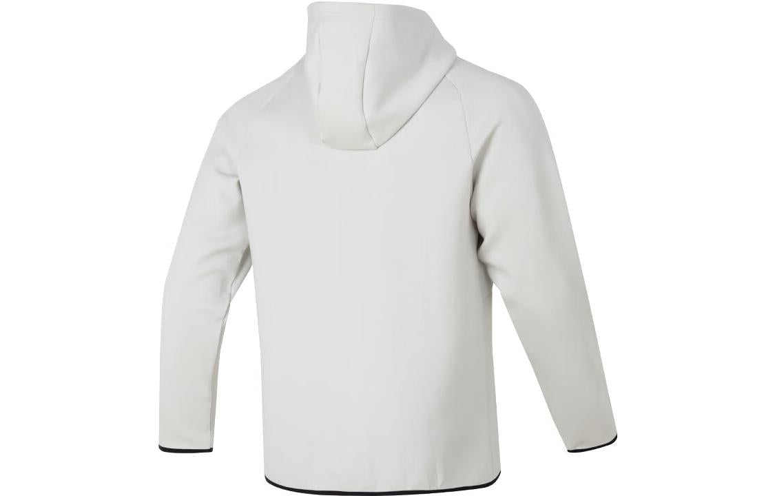 Under Armour Logo Unstoppable Fleece Zip Hoodie 'White' 1379811-114