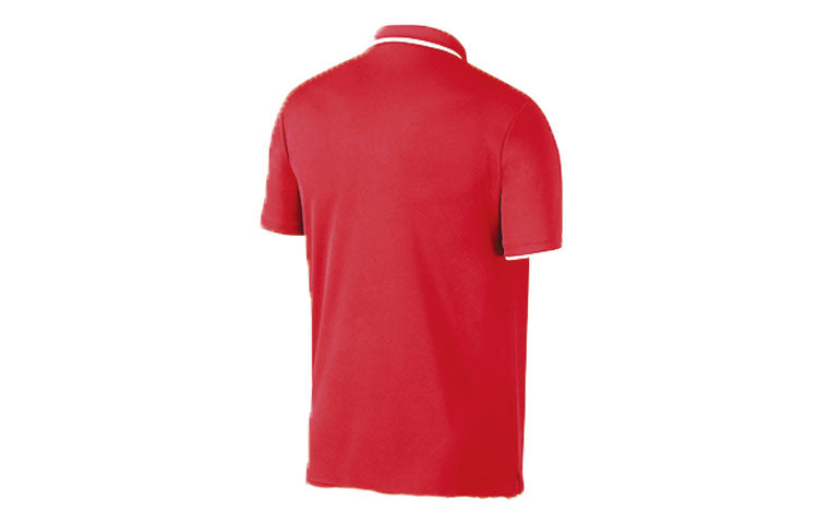 Nike Court Dri-FIT Tennis lapel Red White Redwhite 939138-687