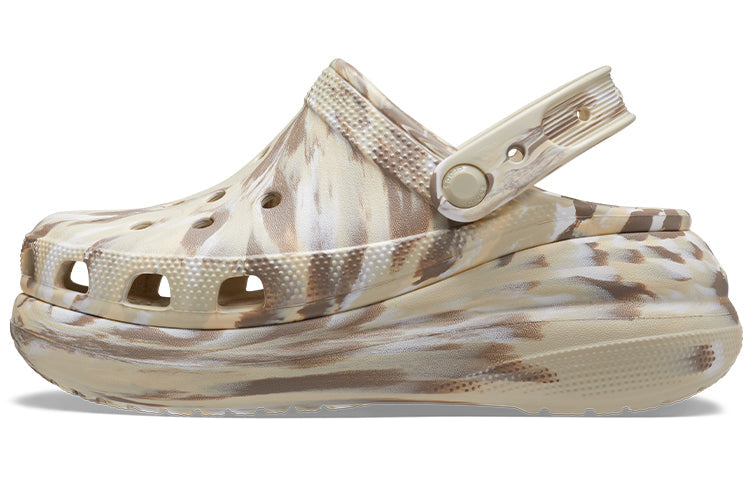 Crocs Classic Crush Marbled Clog 'Bone Multi' 208265-2Y3