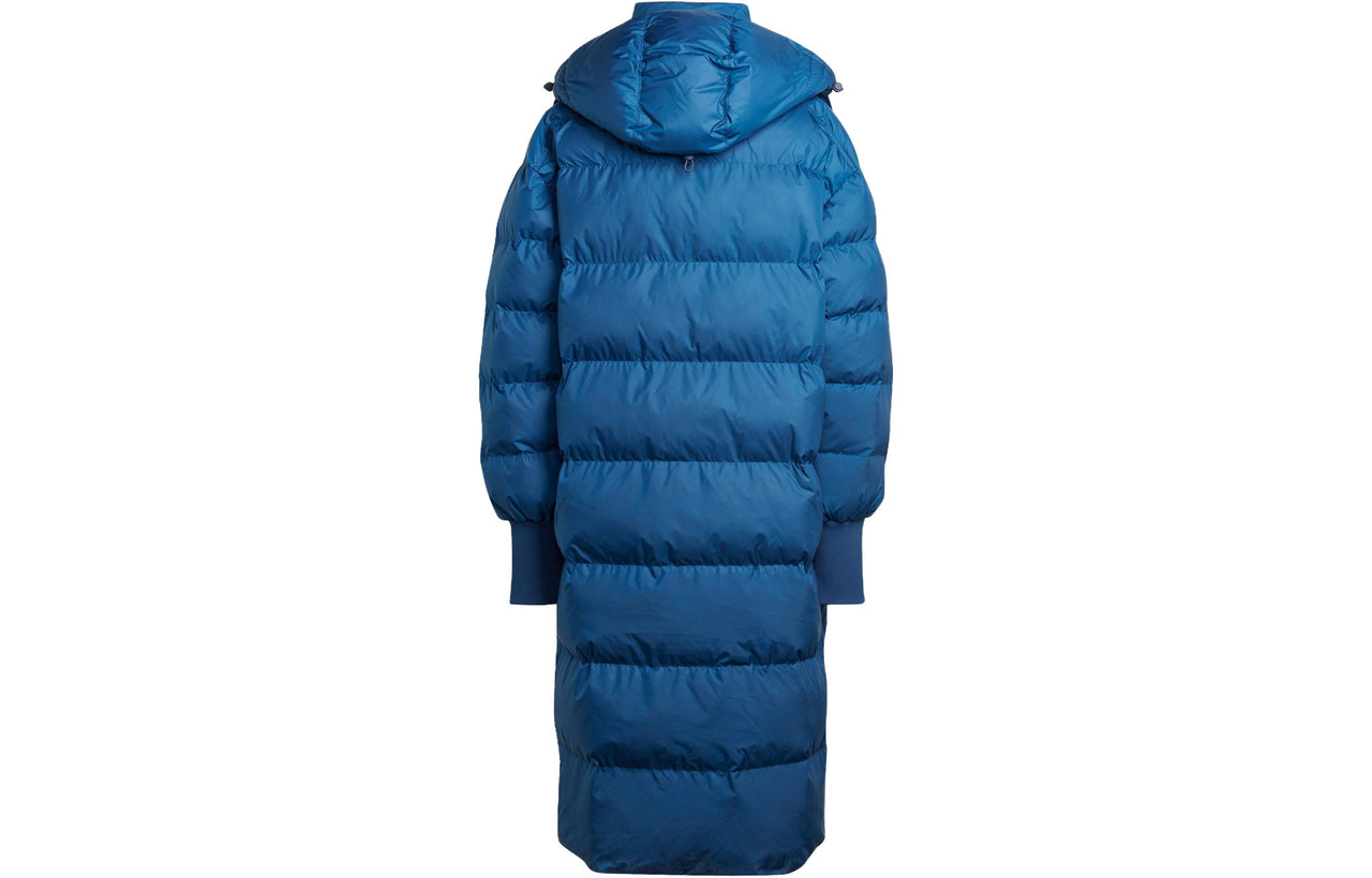 (WMNS) adidas by Stella McCartney x Long Padded Winter Jacket 'Blue' HI6083